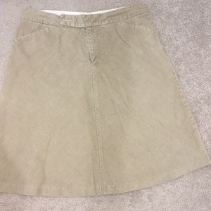 Corduroy Skirt
